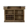 Meuble de bar en bois de cèdre recyclé et métal - spritz