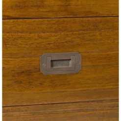 Meuble escalier 4 tiroirs bronze bois