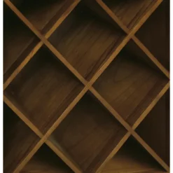 Meuble rangement bouteilles bois marron