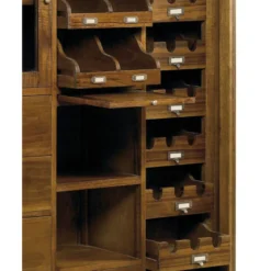 Meuble rangement bouteilles 7 tiroirs