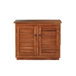 Meuble sous vasque en bois d'acajou