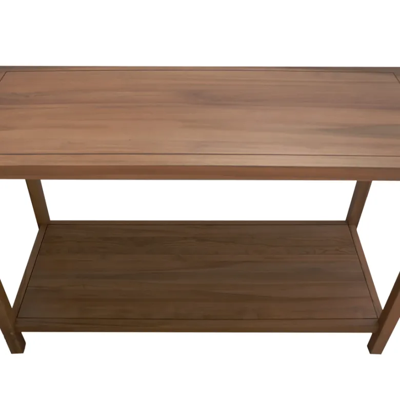 Meuble sous vasque en teck massif 120cm dewi
