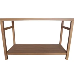 Meuble sous vasque en teck massif 120cm dewi