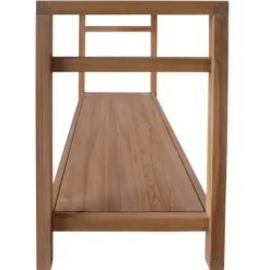 Meuble sous vasque en teck massif 120cm dewi