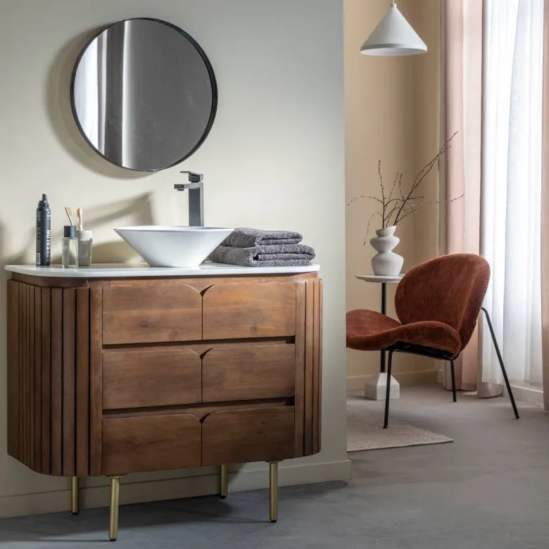 Meuble sous vasque sienne