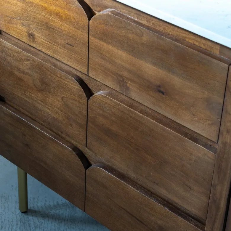 Meuble sous vasque sienne