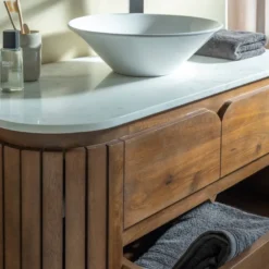 Meuble sous vasque sienne