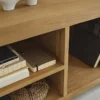 Meuble tv en bois de teck 150 cm