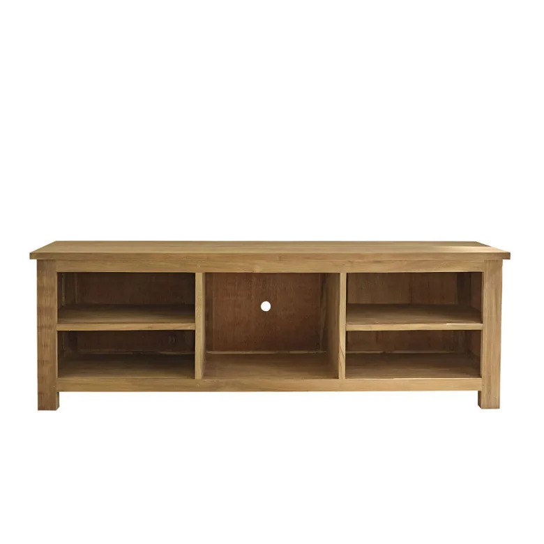 Meuble tv en bois de teck 150 cm