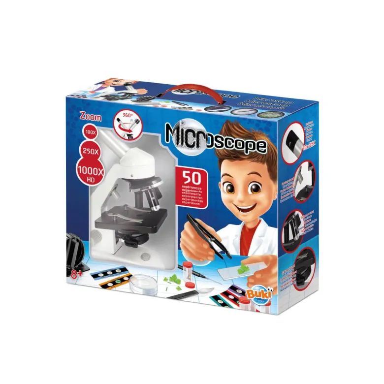 Microscope 50 expériences x 100 à x1000h