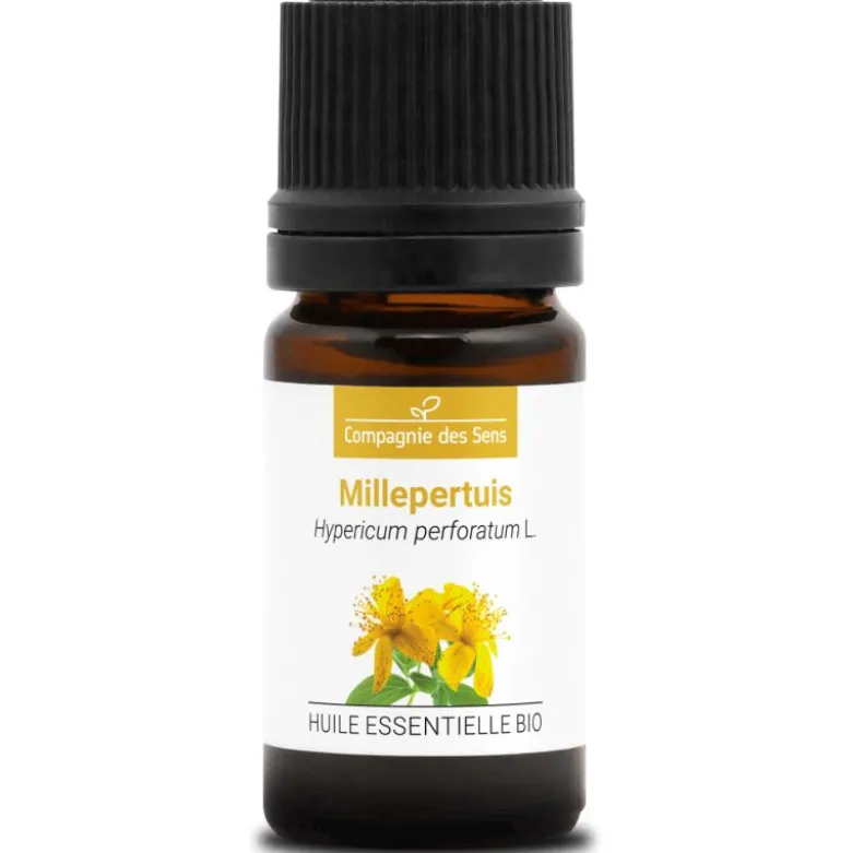 Millepertuis - huile essentielle bio - 5ml garantie chromacert® - chémotypée & i