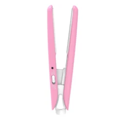 Mini lisseur à cheveux go & glide rose