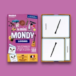 Mini-mondy - 90 cartes loisirs - langage