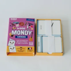 Mini-mondy - 90 cartes loisirs - langage