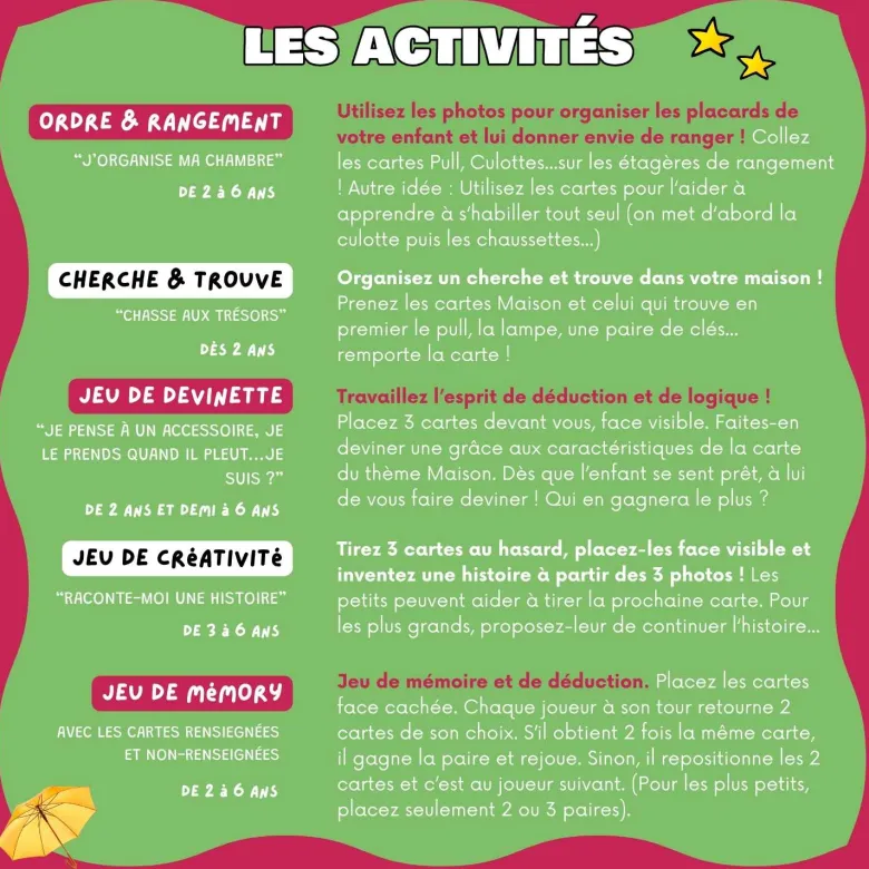 Mini-mondy - 90 cartes maison - langage