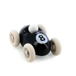 Mini roadster en bois noir