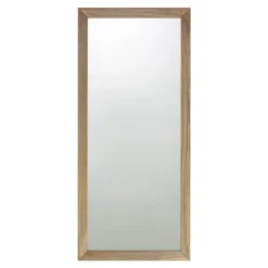 Miroir bois marron - kerline décoration