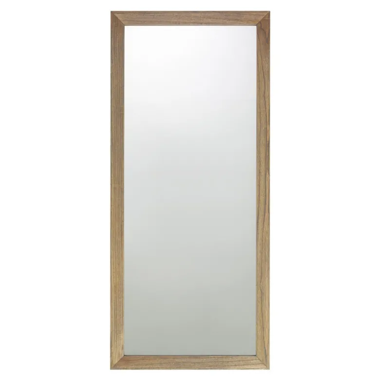 Miroir bois marron - kerline décoration