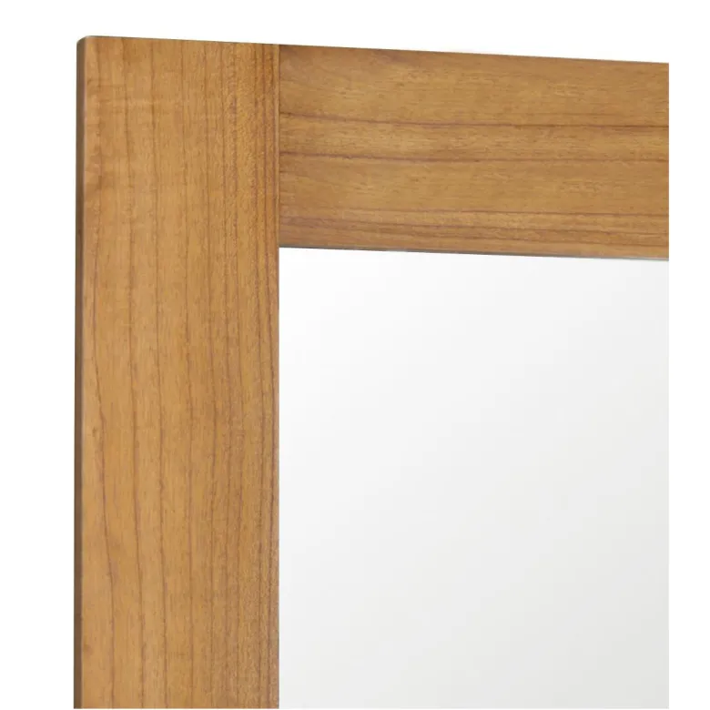Miroir bois marron - xélina décoration