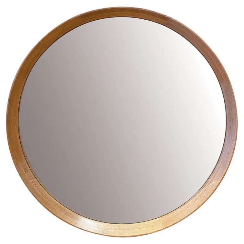 Miroir chêne bois marron - chic