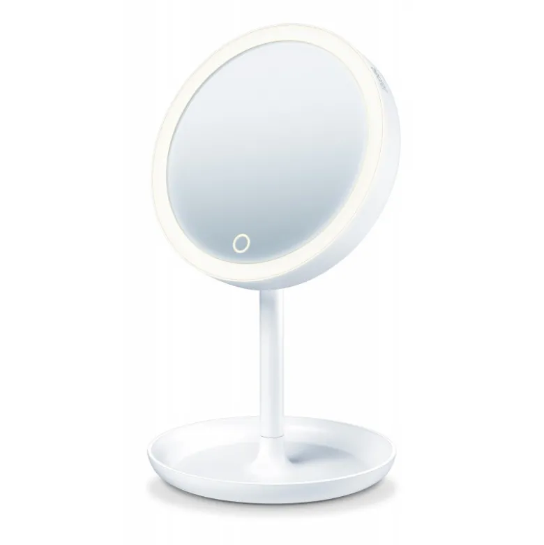 Miroir cosmétique éclairé blanc