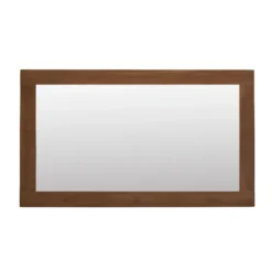 Miroir en teck massif lazy 120 x 70 cm