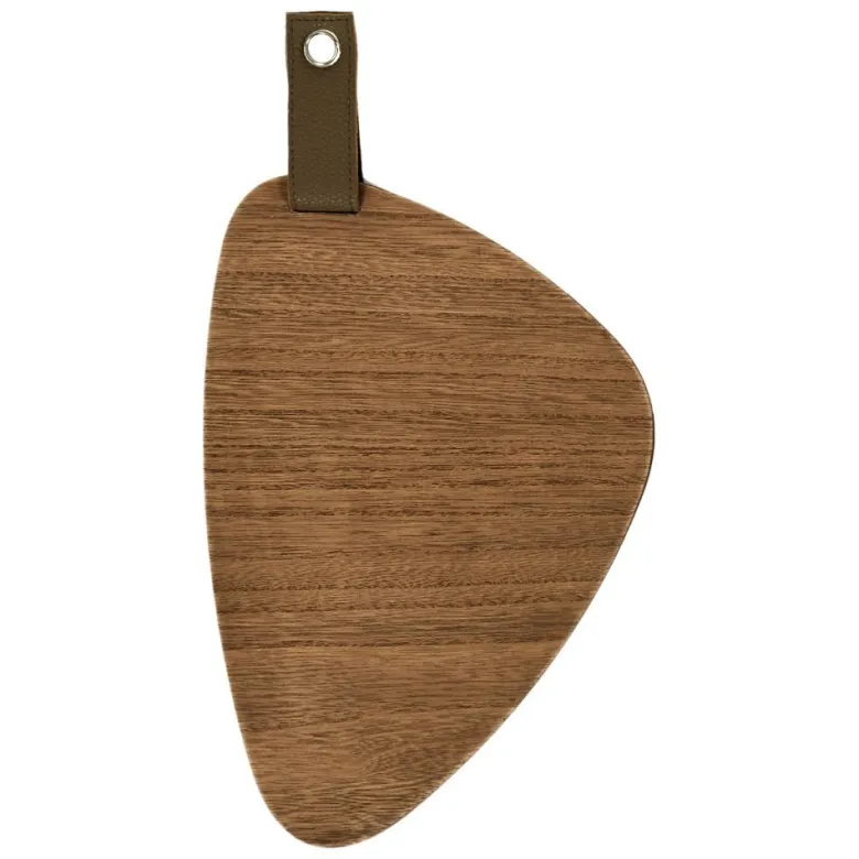 Miroir galet bois 20x30 cm
