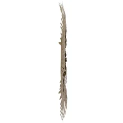 Miroir plumes dorées d53