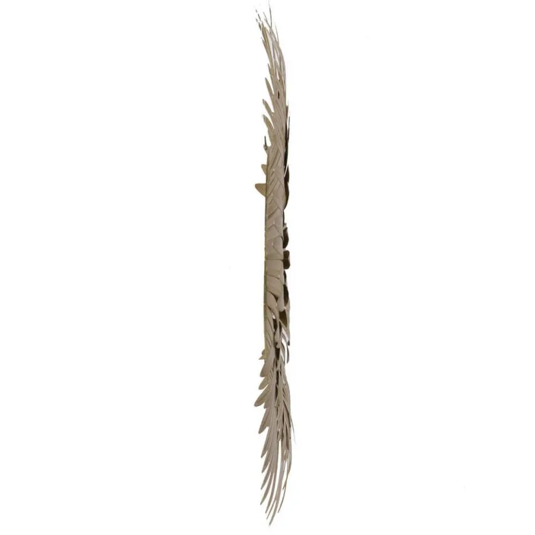 Miroir plumes dorées d53