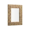 Miroir rotin rotin marron - décoration