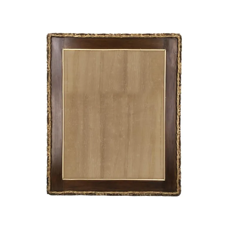 Miroir rotin rotin marron - décoration