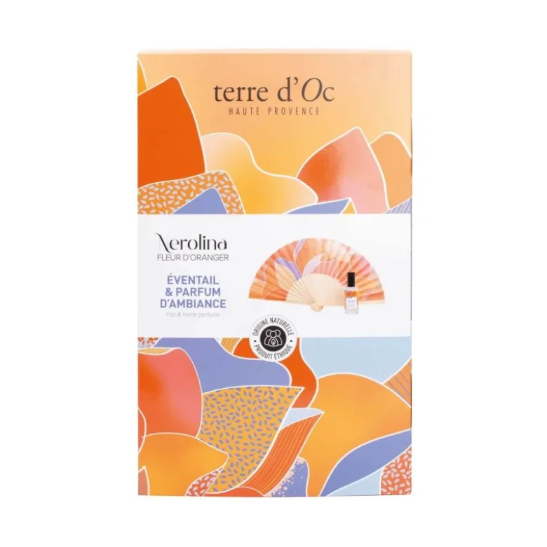 50 ml éventail & parfum fleur d'oranger