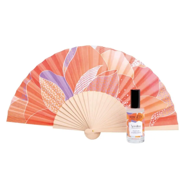 50 ml éventail & parfum fleur d'oranger