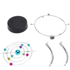 Mobile système solaire 9 planètes à mouvement perpétuel décoratif et éducatif