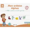Mon ardoise Alphas. 60 Alphas à positionner sur tous les supports lisses