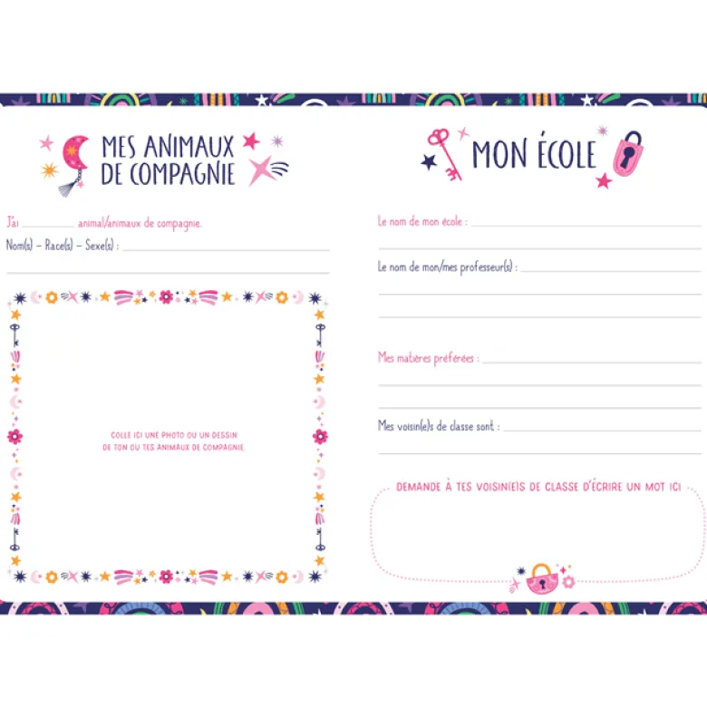 Mon carnet secret bijou porte-bonheur exclusif