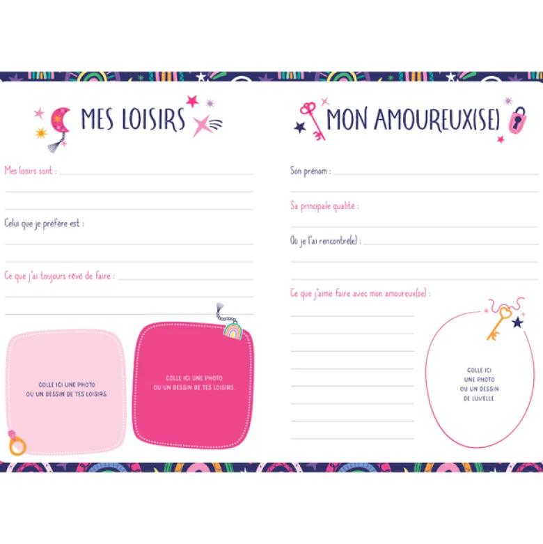 Mon carnet secret bijou porte-bonheur exclusif