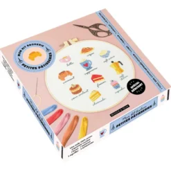 Mon kit broderie Petites pâtisseries