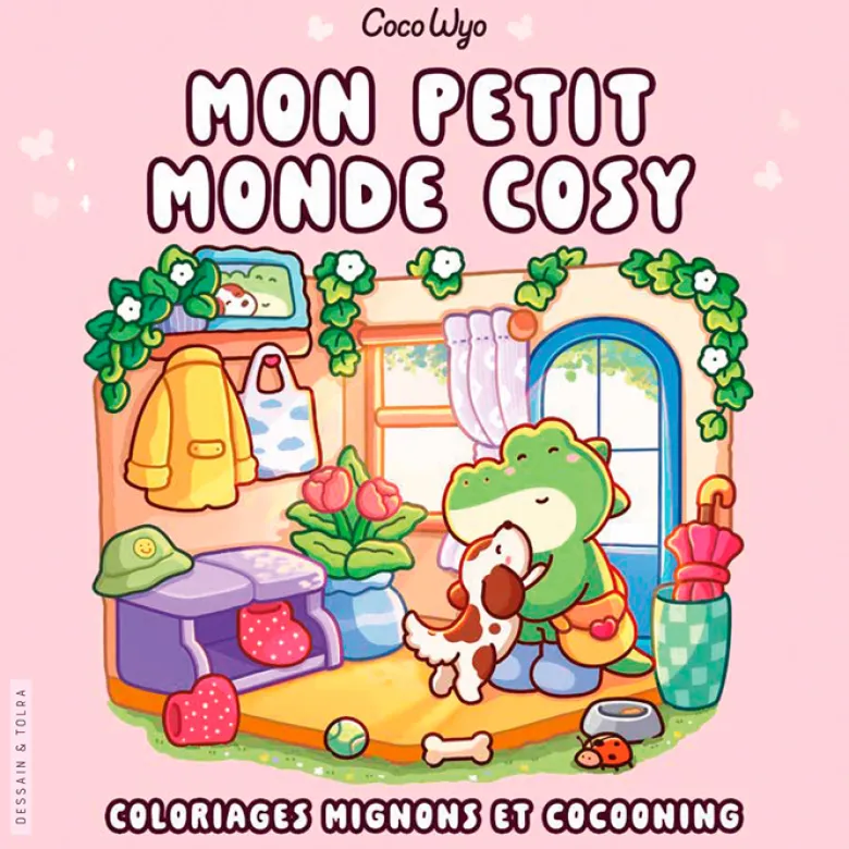 Mon petit monde cosy coloriages mignons et cocooning