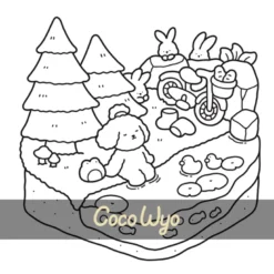 Mon petit monde cosy coloriages mignons et cocooning