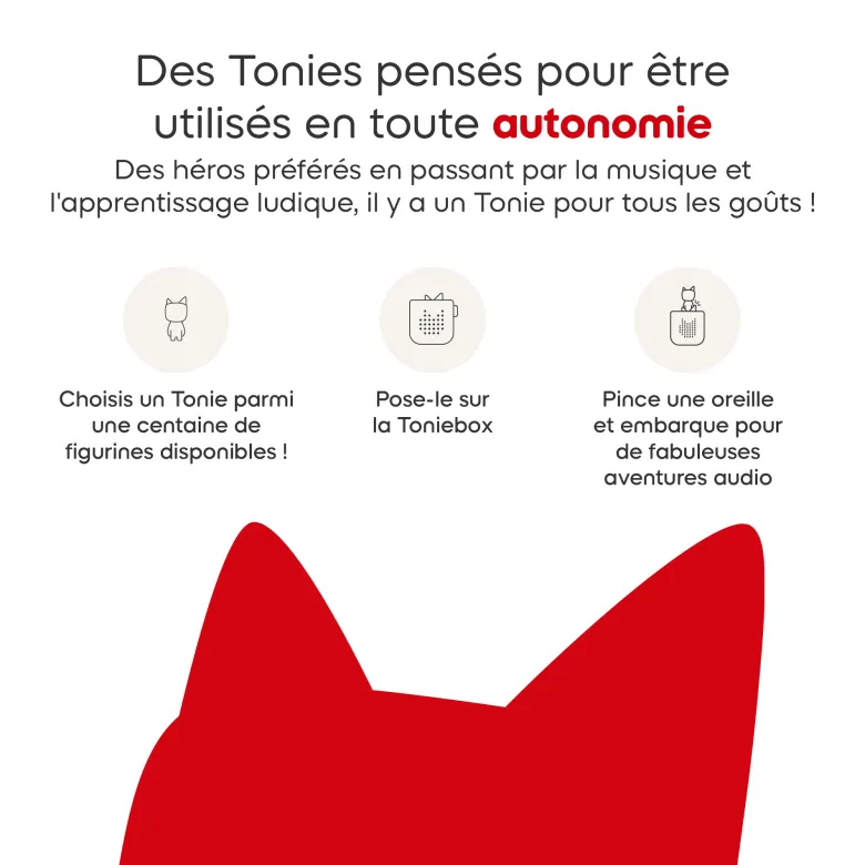 Mon premier coffret toniebox 2 - boite à histoires - bleu ciel