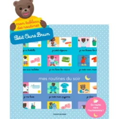Mon tableau des routines Petit Ours Brun