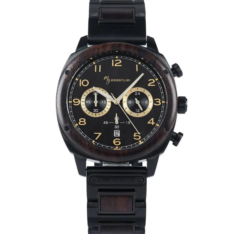 Montre bois homme calibra