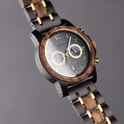 Montre bois homme kryos