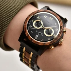 Montre bois homme kryos