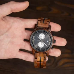 Montre bois homme pulsor