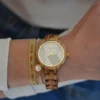 Montre bois zébrano venissia
