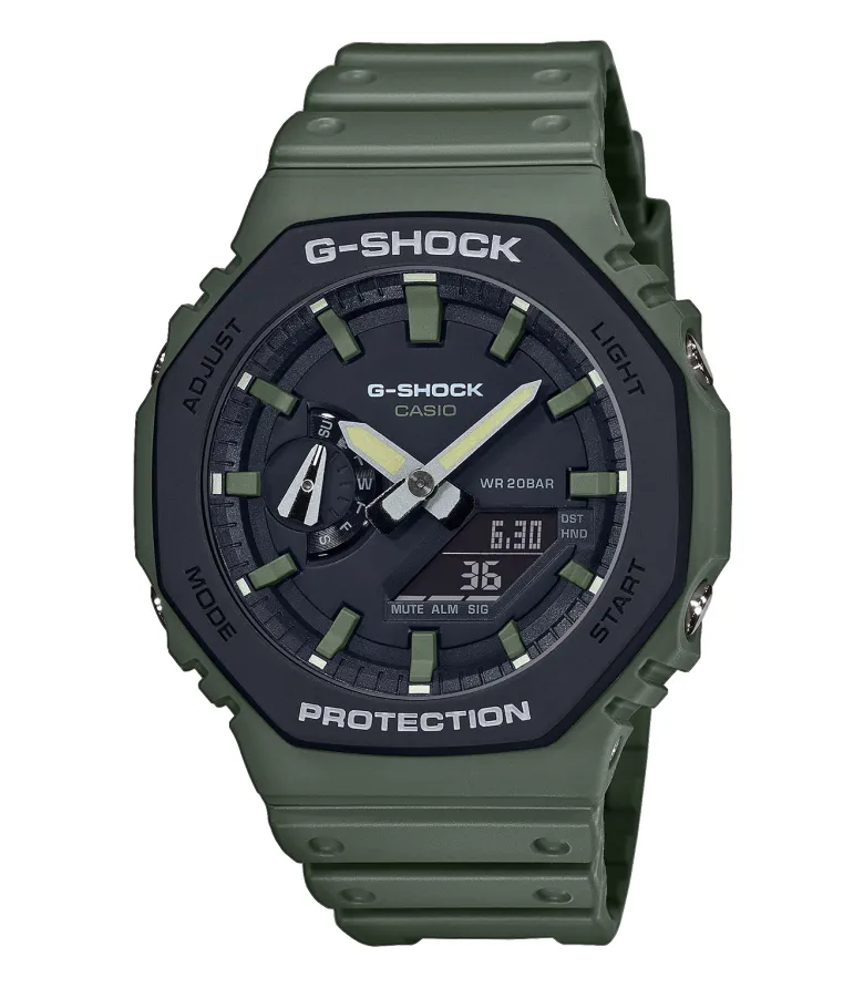 Montre casio g-shock bluetooth ga-2110su-3aer