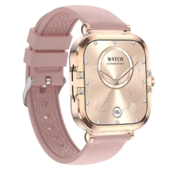 Montre connectée amoled-edition véga rose