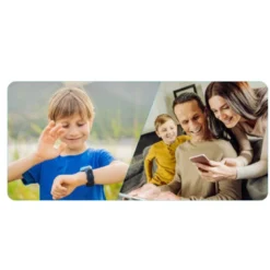 Montre connectée pour enfants, gps, wi-fi, 4g see me! 3 kw-320, bleu - forever